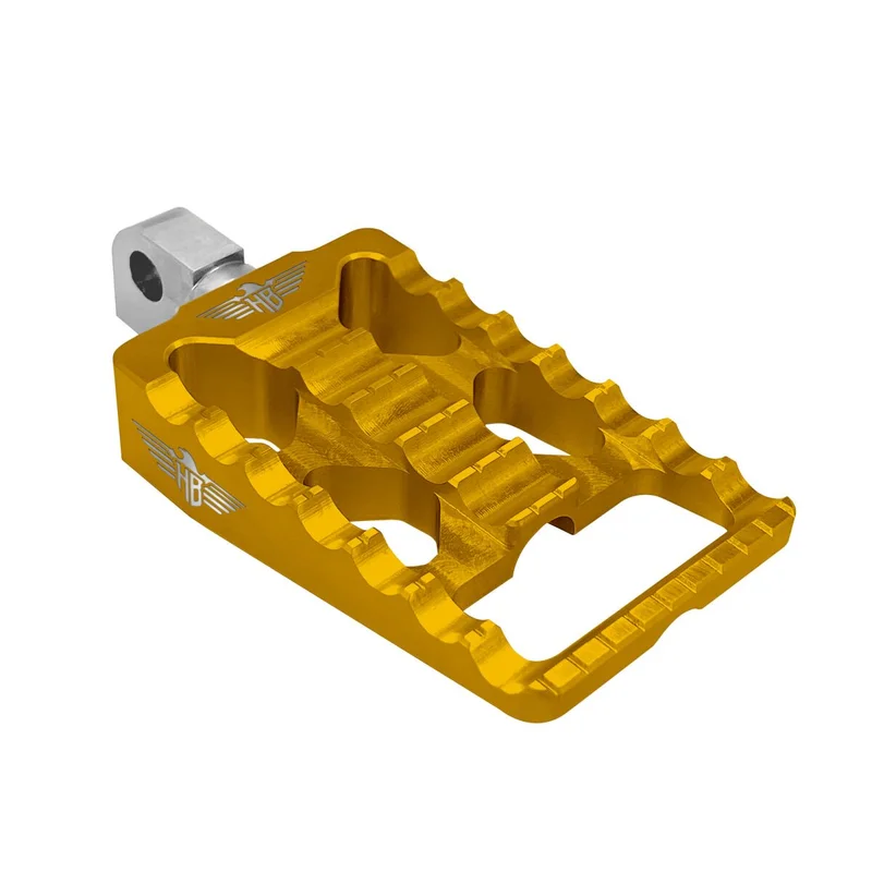 HeinzBikes FOOTPEGS MX V1 SOFTAIL XL GOLD