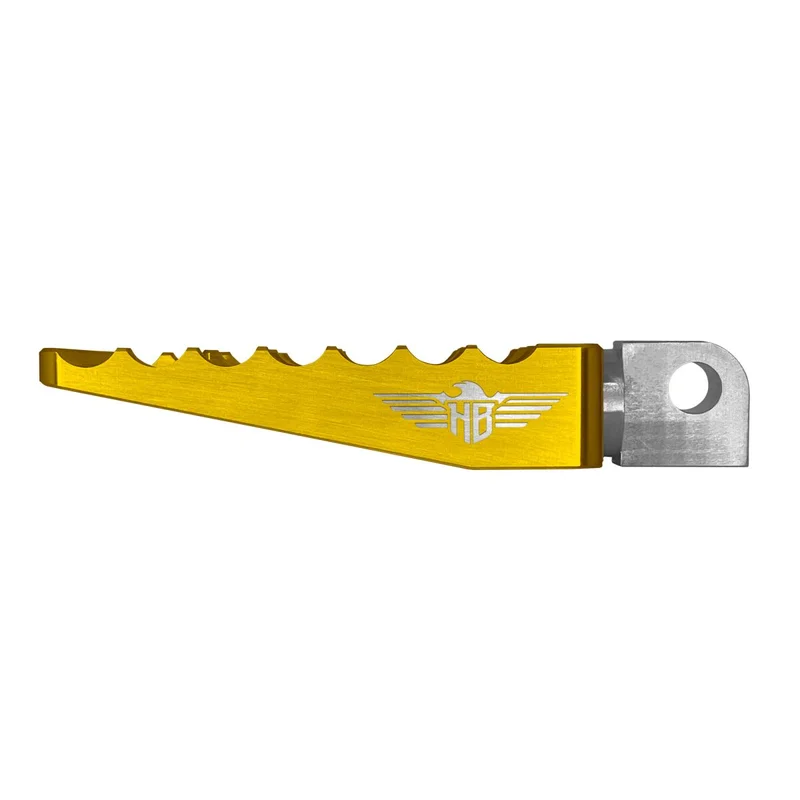 HeinzBikes FOOTPEGS MX V1 SOFTAIL XL GOLD