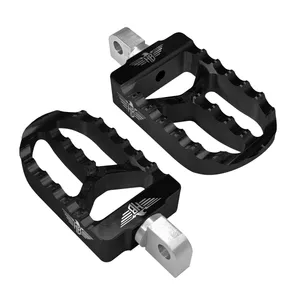 HeinzBikes FOOTPEGS MX V2 M8 SOFTAIL BLAC