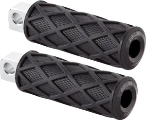 Arlen Ness FOOTPEGS - DIAMOND - BLACK