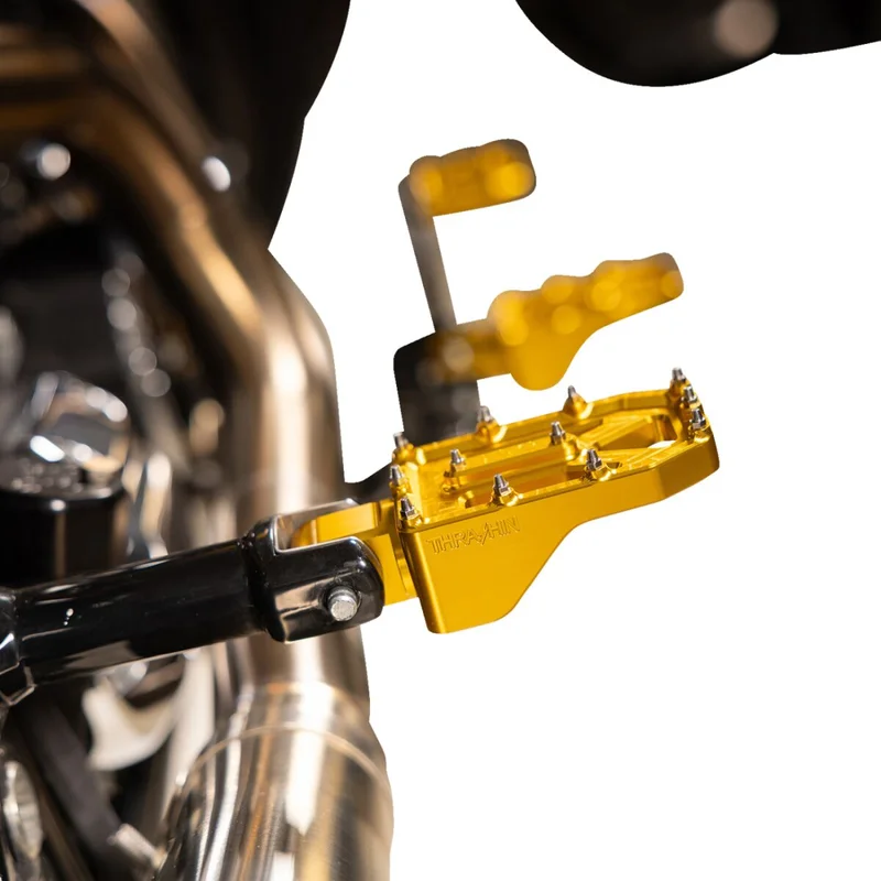 Thrashin Supply Co. FOOTPEGS AGGRESSOR GOLD
