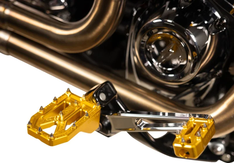 Thrashin Supply Co. FOOTPEGS AGGRESSOR GOLD