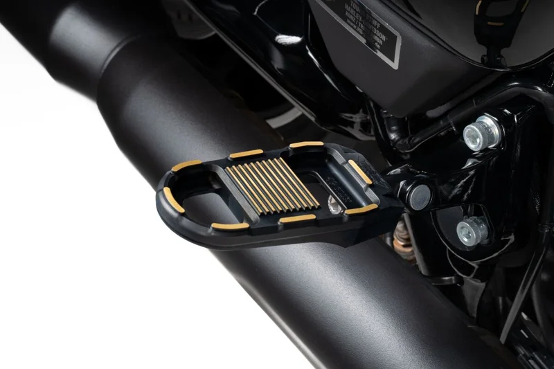 Drag Specialties FOOTPEGS ADJUSTABLE BLACK/GOLD