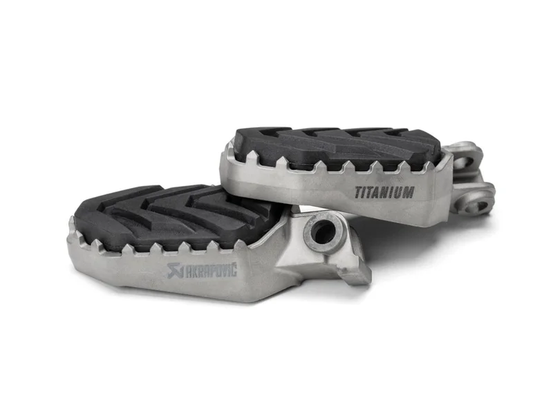 AKRAPOVIC FOOTPEGS TITANIUM KTM/HUSQ/GAS