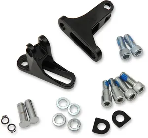 Drag Specialties MOUNT PASS.PG BLK FLT