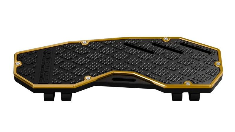 HeinzBikes Floorboards ''Performance''. . Black/gold