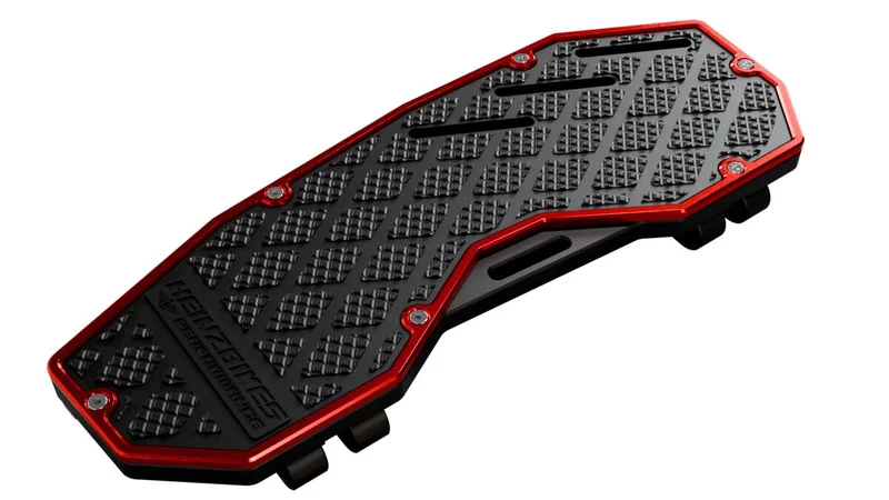 HeinzBikes Floorboards ''Performance''. . Black/red