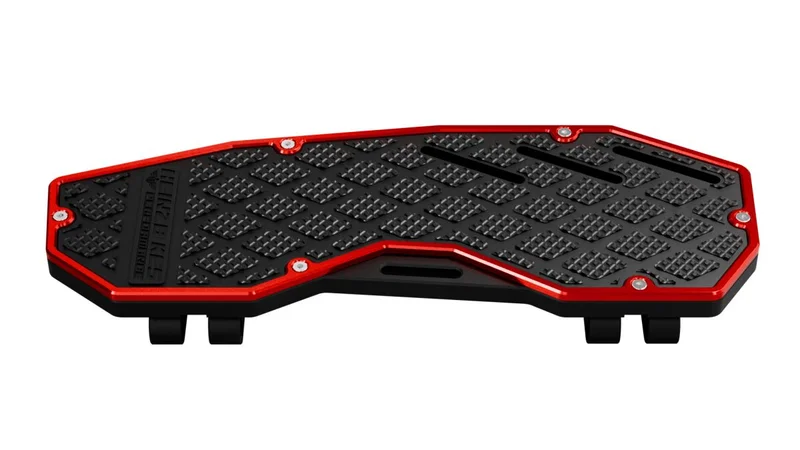 HeinzBikes Floorboards ''Performance''. . Black/red
