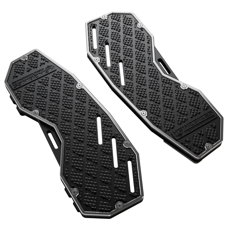 HeinzBikes Floorboards ''Performance''. . Black/silver