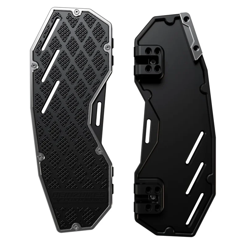 HeinzBikes Floorboards ''Performance''. . Black/silver