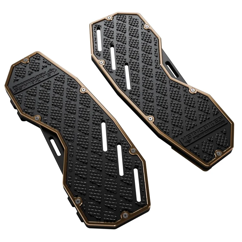 HeinzBikes Floorboards ''Performance''. Black/bronze