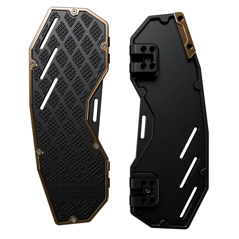 HeinzBikes Floorboards ''Performance''. Black/bronze