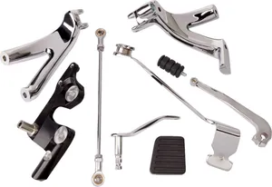 Drag Specialties FWD CNTRL KIT SFTL CH