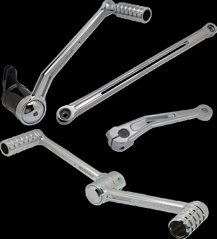 Arlen Ness Ness, Speedliner heel/toe foot control kit. Chrome