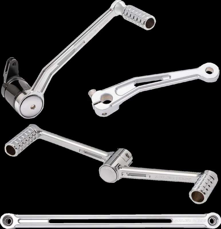 Arlen Ness Ness, Speedliner heel/toe foot control kit. Chrome