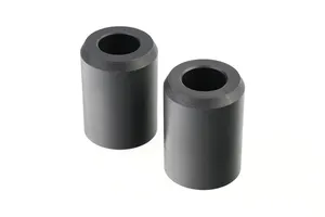 CRASHBAR END CAP RUBBER BLACK