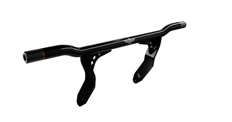 HeinzBikes Performance crash bar. Black color ring