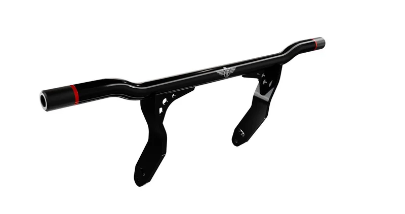HeinzBikes Performance crash bar. Red color ring