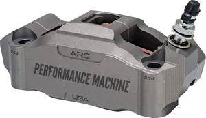 Performance Machine CALIPER FRONT RIGHT GREY 125X4