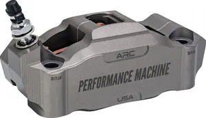 Performance Machine CALIPER FRONT LEFT GREY 125X4 
