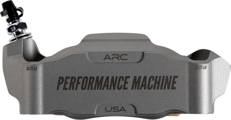 Performance Machine CALIPER FRONT LEFT GREY 125X4