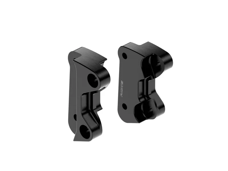 Rick's Motorcycles Motorcycles, Clubstyle brake caliper adapters. Black