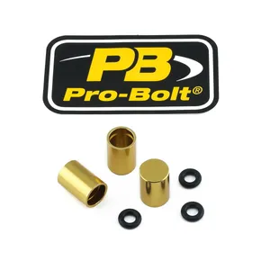 PRO BOLT BRAKE CALIPER BLEED NIPPLE GOLD