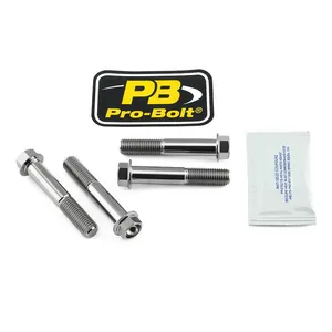 PRO BOLT BRAKE CALIPER MOUNTING BOLT KIT TITANIUM