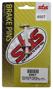 SBS BRAKE PAD PINS STAINLESS STEEL 304, MX & ENDURO
