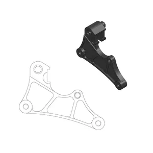 MOTO-MASTER BRAKE CALIPER RELOCATION BRACKET SM STREET 320mm