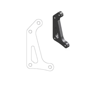 MOTO-MASTER BRAKE CALIPER RELOCATION BRACKET SM RACING 320mm