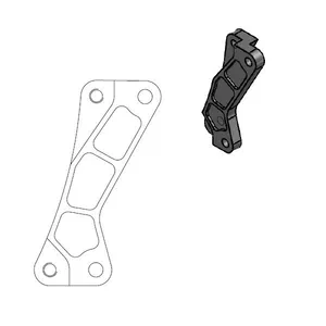 MOTO-MASTER BRAKE CALIPER RELOCATION BRACKET SM STREET 320MM