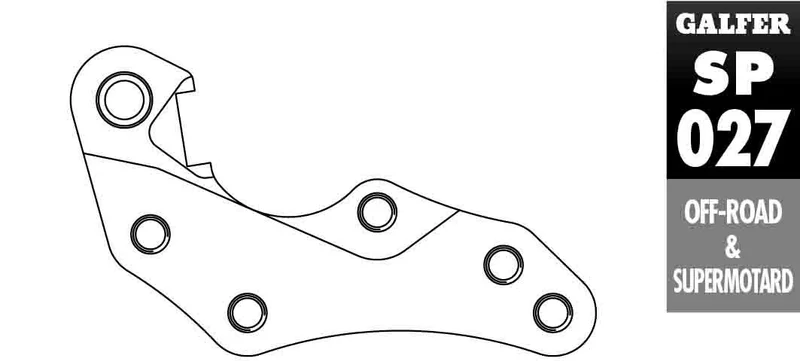 GALFER BRAKE CALIPER RELOCATION ADAPTOR