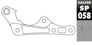 GALFER BRAKE CALIPER RELOCATION ADAPTOR
