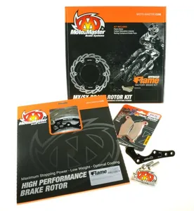 MOTO-MASTER BRAKE KIT FLOATING FLAME 270MM