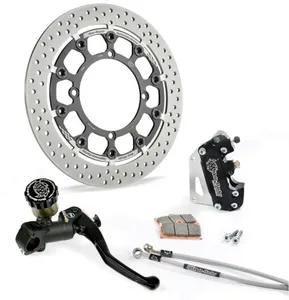 MOTO-MASTER SUPERMOTO RACING BRAKE KIT HALO T-FLOATER 320MM