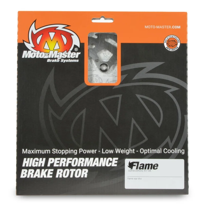 MOTO-MASTER BRAKE ROTOR FIXED FLAME NATURAL