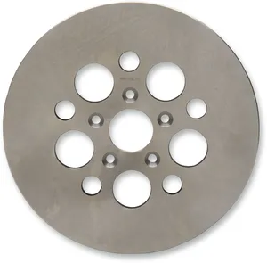 Drag Specialties OEM-Style Brake Rotor<br><ul><li>High-quality stainless steel construction</li><li>Design/drill pattern is the same as OEM</li><li>Works with stock and most aftermarket calipers</li></ul>
