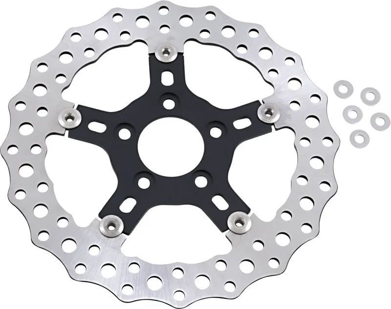 Arlen Ness Ness, Jagged brake rotor. 11.5"