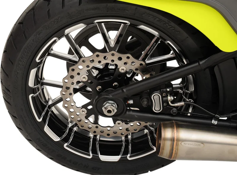 Arlen Ness Ness, Jagged brake rotor. 11.5"