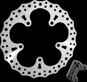 Arlen Ness ROTOR JAGGED 13 LH FRONT
