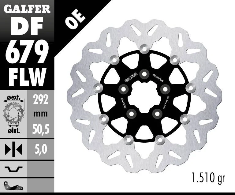 Galfer BRAKE DISC FLOAT WAVE