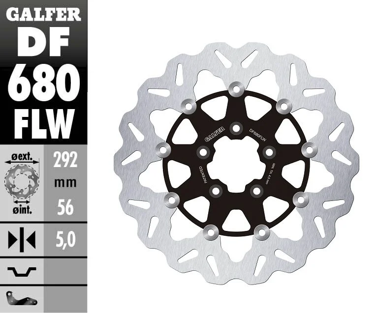 Galfer BRAKE DISC FLOAT WAVE