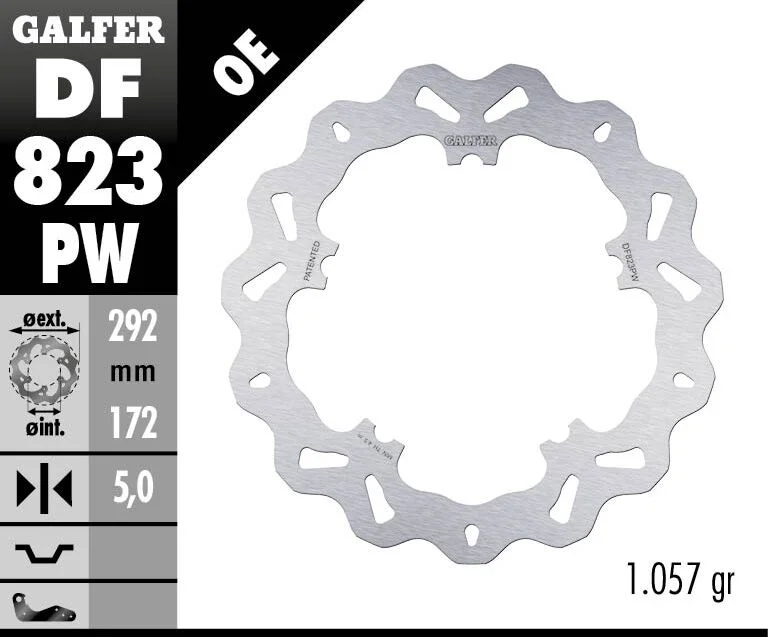 Galfer BRAKE DISC FIXED WAVE