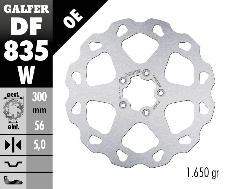 Galfer Wave® Brake Rotor