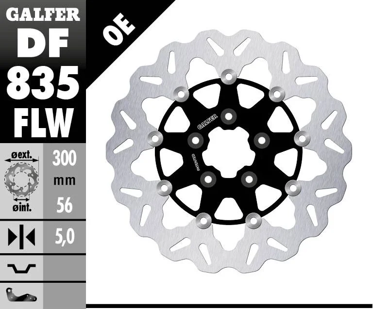 Galfer BRAKE DISC FLOAT WAVE