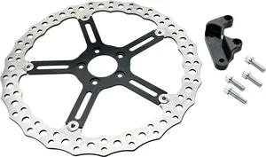 Arlen Ness ROTOR JAGGED 15 L FT SFTL