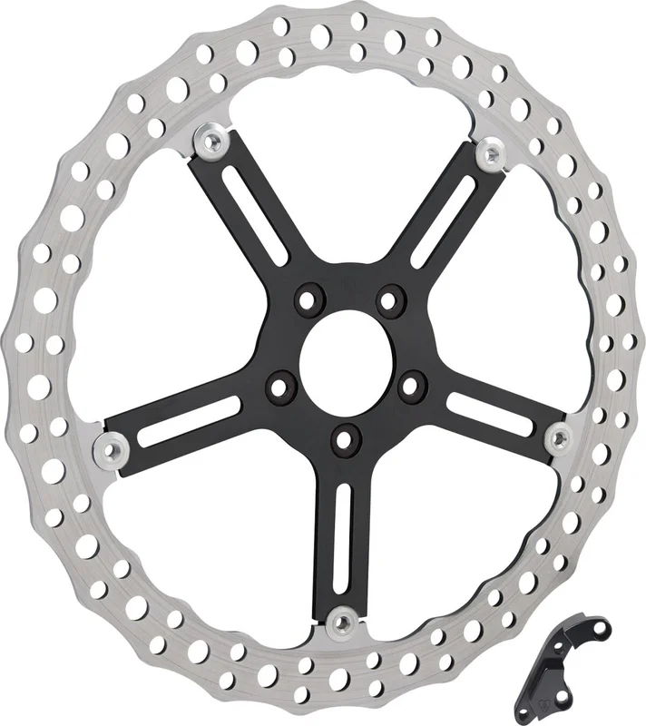 Arlen Ness ROTOR JAGGED 15 L FT SFTL