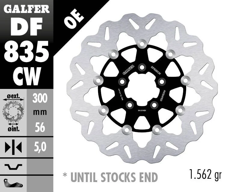 Galfer BRAKE DISC FLOAT WAVE