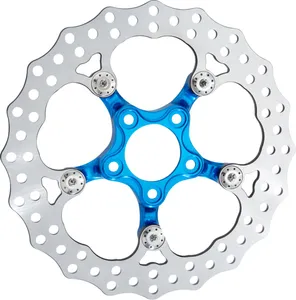 Arlen Ness ROTOR SPIDER 11.8 FLT REAR BLU